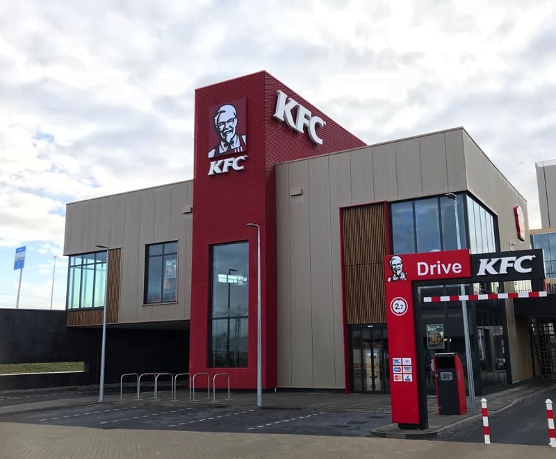 KFC - Utrecht, Opdrachtgever: Rometa